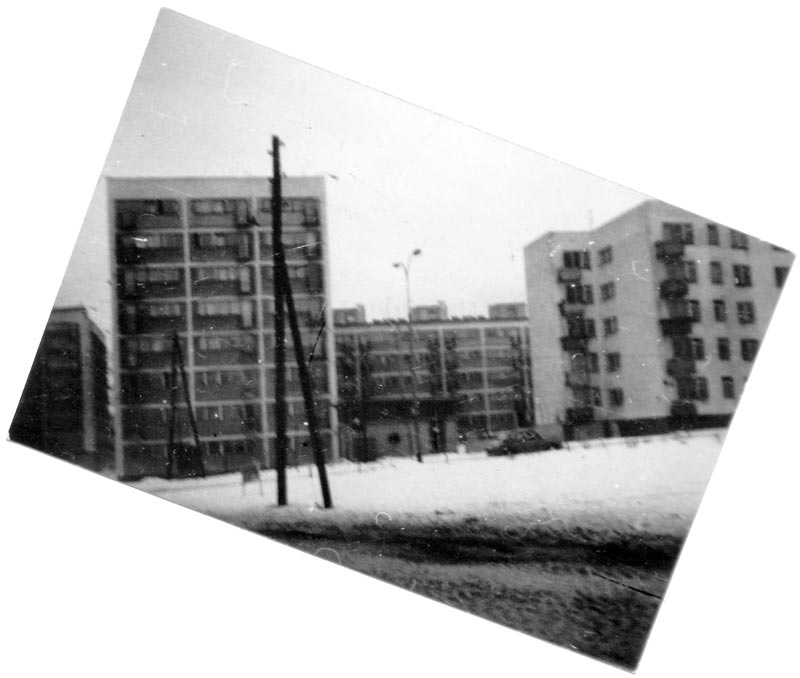 Bloki na rogu Przasnyskiej i Elbląskiej